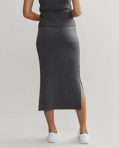 Porto Merino Blend Sweater Skirt - US 9902