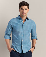 Azure Blue Plaid