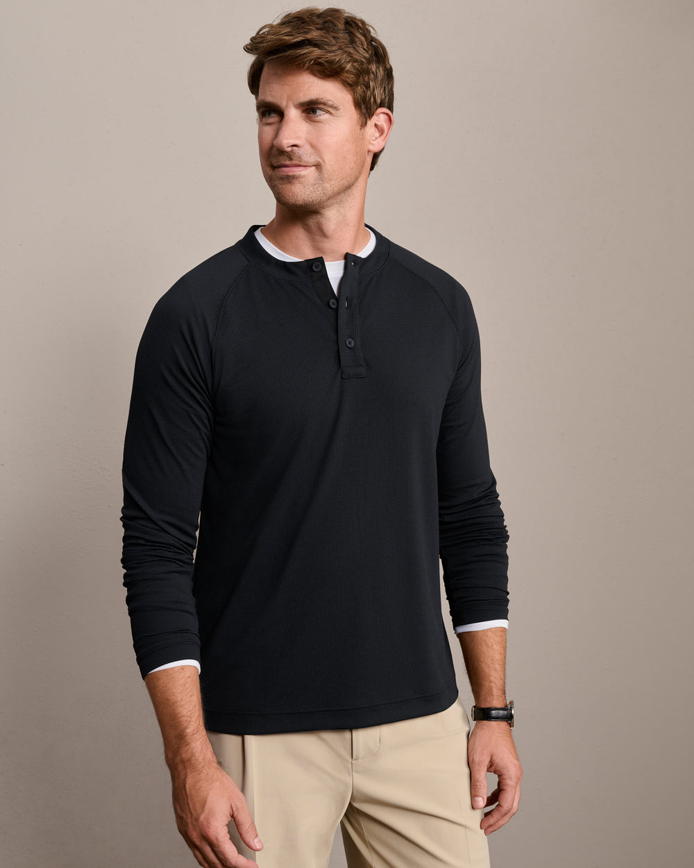 Waffle Tech Henley - US 6148