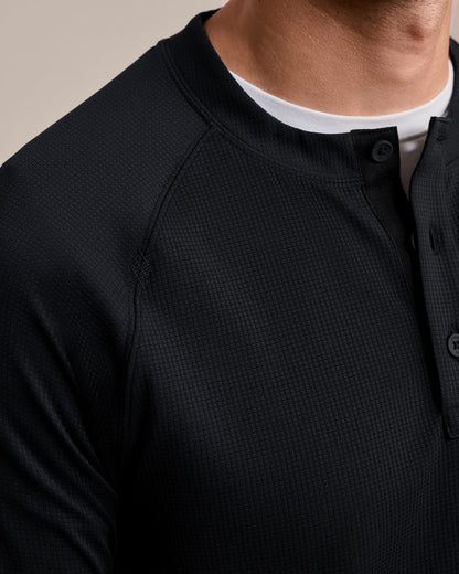 Waffle Tech Henley - US 6148