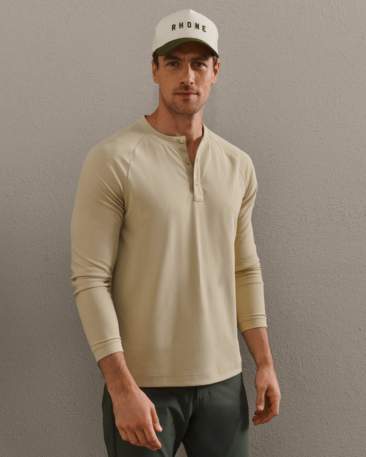Waffle Tech Henley - US 4253