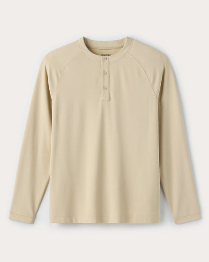 Waffle Tech Henley - US 4253