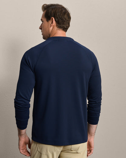 Waffle Tech Henley - US 8500