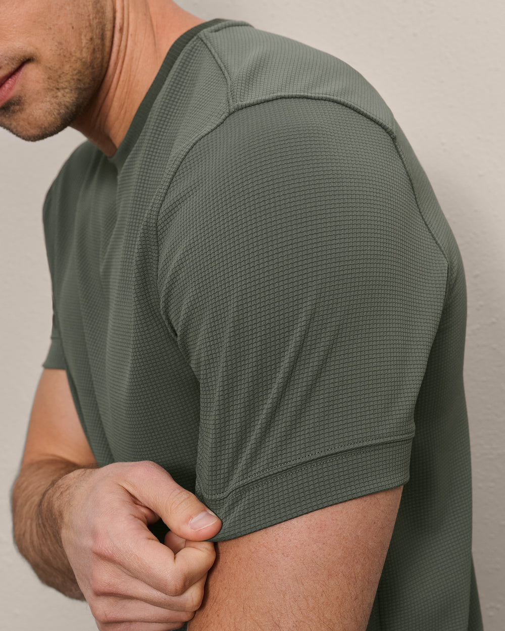 Waffle Tech Tee - US 3672