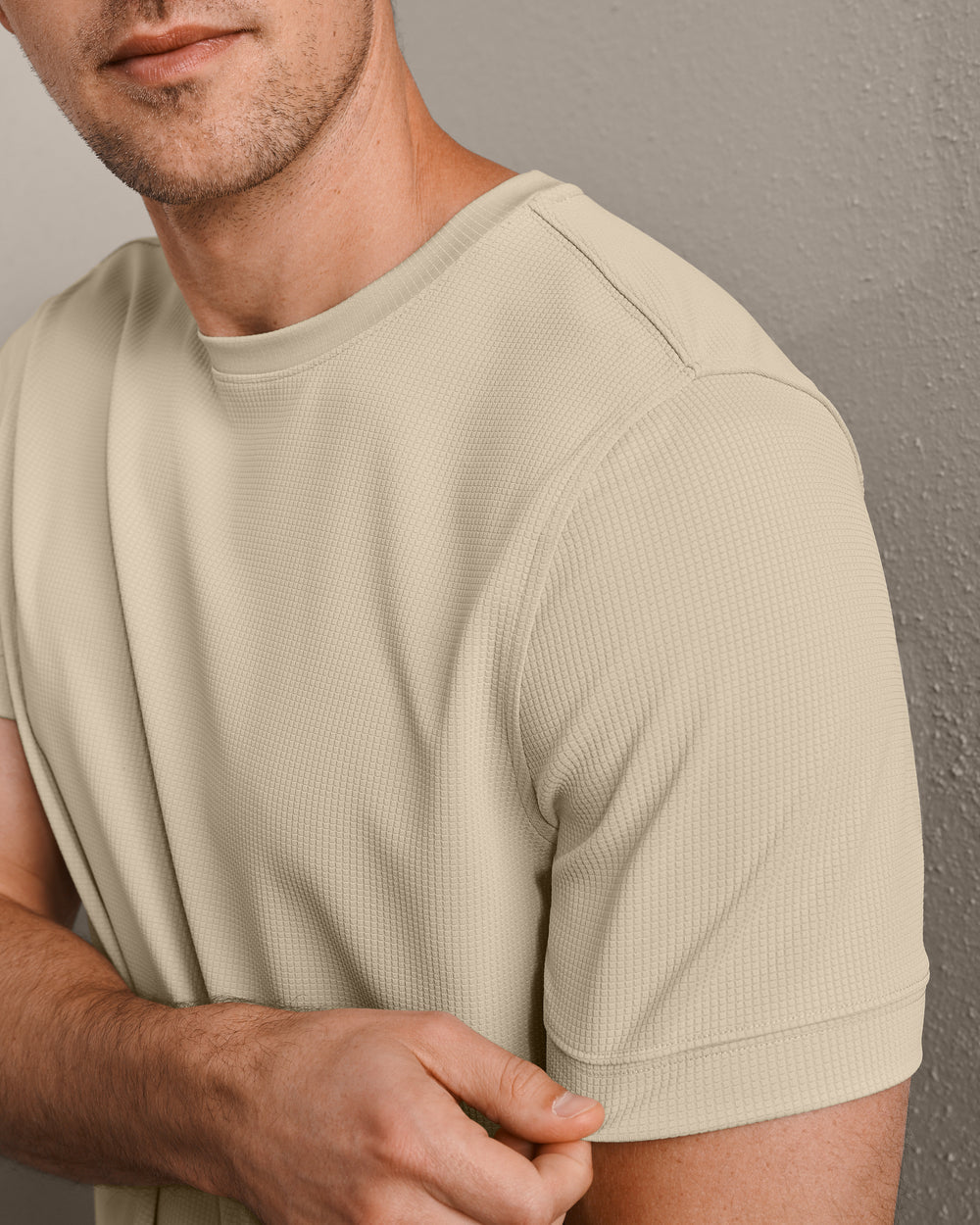 Waffle Tech Tee - US 2542